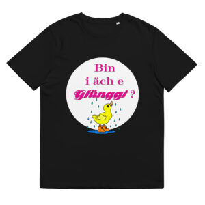 Unisex-Bio-Baumwoll-T-Shirt "Glünggi"